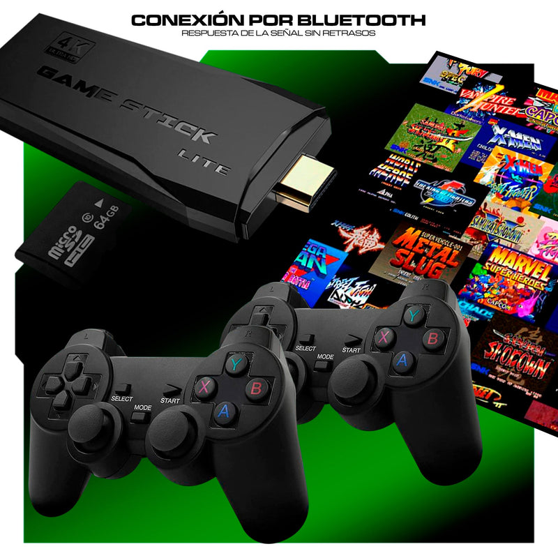 consola RetroCore™ 4k [ x2 Mandos de Regalo]