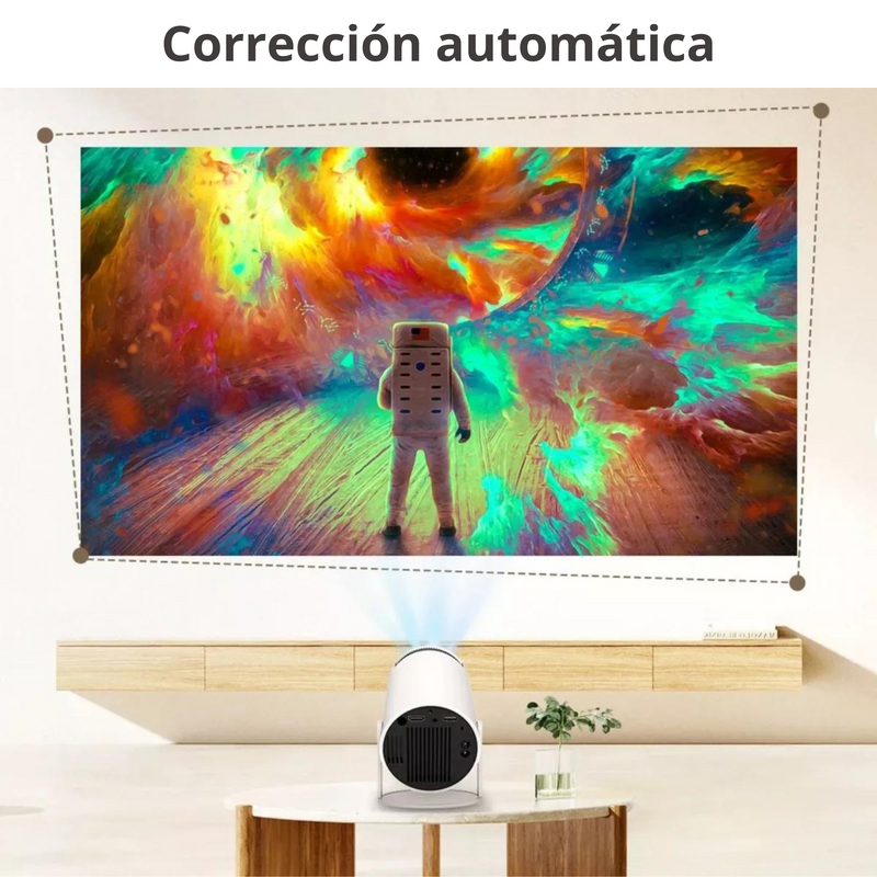 Mini Proyector Led 4K wiki portatil